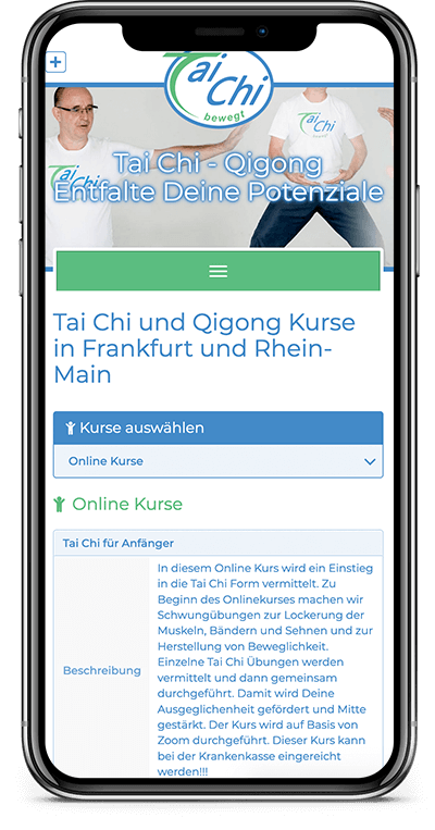 Taichi Qigong Online Kurse